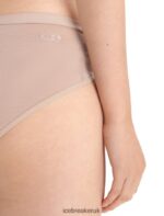 Icebreaker Women Merino Siren Hipkini Briefs Z04NXR517 Clothing Praline - Image 4