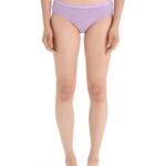 Icebreaker Women Merino Siren Hipkini Briefs Z04NXR518 Clothing Purple Gaze