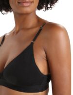 Icebreaker Women Merino Siren Padded Bra Z04NXR507 Clothing Black - Image 4