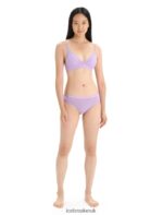 Icebreaker Women Merino Siren Padded Bra Z04NXR511 Clothing Purple Gaze - Image 3