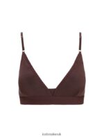 Icebreaker Women Merino Siren Padded Bra Z04NXR512 Clothing Umber - Image 6