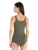 Icebreaker Women Merino Siren Tank Top Z04NXR531 Clothing Loden - Image 2