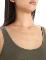 Icebreaker Women Merino Siren Tank Top Z04NXR531 Clothing Loden - Image 4