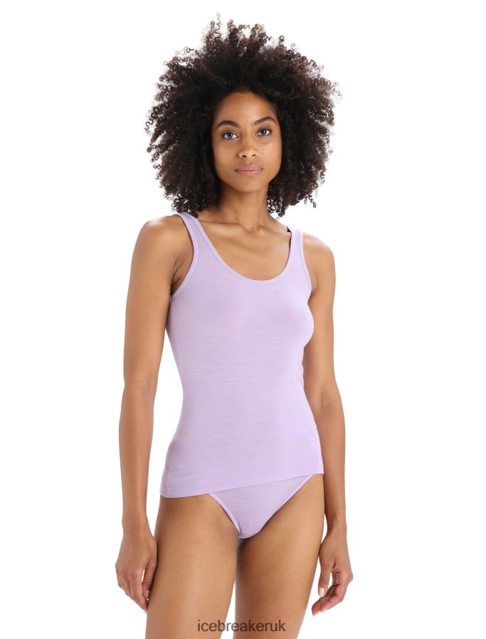 icebreaker_women_merino_siren_tank_top_z04nxr534_clothing_purple_gaze.jpg Icebreaker Women Merino Siren Tank Top Z04NXR534 Clothing Purple Gaze - Image 1