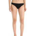 Icebreaker Women Merino Siren Thong Z04NXR519 Clothing Black
