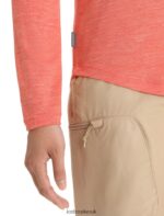 Icebreaker Women Merino Sphere II Long Sleeve T-Shirt Z04NXR689 Clothing Vibrant Earth Heather - Image 5