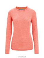 Icebreaker Women Merino Sphere II Long Sleeve T-Shirt Z04NXR689 Clothing Vibrant Earth Heather - Image 6