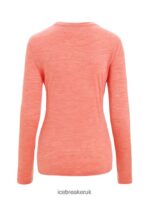 Icebreaker Women Merino Sphere II Long Sleeve T-Shirt Z04NXR689 Clothing Vibrant Earth Heather - Image 7