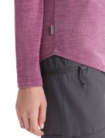 Icebreaker Women Merino Sphere II Long Sleeve T-Shirt Z04NXR691 Clothing Go Berry Heather - Image 5