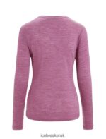 Icebreaker Women Merino Sphere II Long Sleeve T-Shirt Z04NXR691 Clothing Go Berry Heather - Image 7