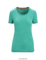 Icebreaker Women Merino Sphere II Short Sleeve Scoop T-Shirt Z04NXR612 Clothing Fresh Heather - Image 6