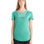 Icebreaker Women Merino Sphere II Short Sleeve T-Shirt Hitt Z04NXR672 Clothing Fresh Heather