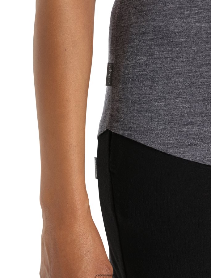Icebreaker Women Merino Sphere II Short Sleeve T-Shirt Z04NXR607 Clothing Midnight Heather - Image 5