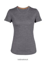 Icebreaker Women Merino Sphere II Short Sleeve T-Shirt Z04NXR607 Clothing Midnight Heather - Image 7