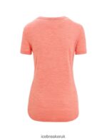 Icebreaker Women Merino Sphere II Short Sleeve T-Shirt Z04NXR608 Clothing Vibrant Earth Heather - Image 6