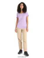 Icebreaker Women Merino Sphere II Short Sleeve T-Shirt Z04NXR610 Clothing Purple Gaze - Image 3