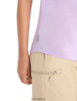 Icebreaker Women Merino Sphere II Short Sleeve T-Shirt Z04NXR610 Clothing Purple Gaze - Image 5