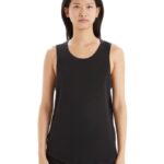 Icebreaker Women Merino Sphere II Tank Z04NXR617 Clothing Black