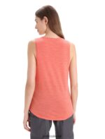 Icebreaker Women Merino Sphere II Tank Z04NXR618 Clothing Vibrant Earth Heather - Image 2