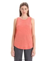Icebreaker Women Merino Sphere II Tank Z04NXR618 Clothing Vibrant Earth Heather