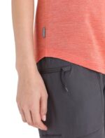 Icebreaker Women Merino Sphere II Tank Z04NXR618 Clothing Vibrant Earth Heather - Image 5