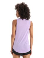 Icebreaker Women Merino Sphere II Tank Z04NXR619 Clothing Purple Gaze - Image 2