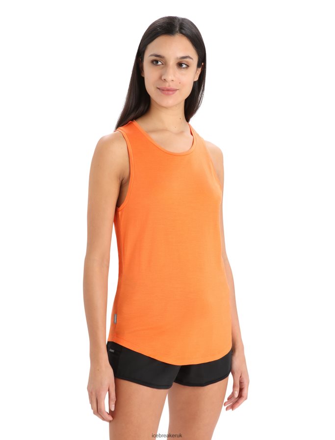 icebreaker_women_merino_sphere_ii_tank_z04nxr810_clothing_flash.jpg Icebreaker Women Merino Sphere II Tank Z04NXR810 Clothing Flash - Image 1