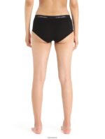 Icebreaker Women Merino Sprite Hot Pants Z04NXR546 Clothing Black - Image 2