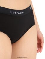 Icebreaker Women Merino Sprite Hot Pants Z04NXR546 Clothing Black - Image 4