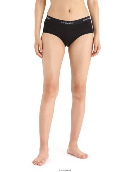 Icebreaker Women Merino Sprite Hot Pants Z04NXR546 Clothing Black