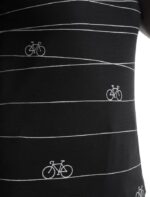 Icebreaker Women Merino Tech Lite II Short Sleeve Scoop T-Shirt Hill Sprint Z04NXR927 Clothing Black - Image 6