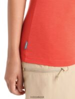 Icebreaker Women Merino Tech Lite II Short Sleeve T-Shirt Moon Phase Z04NXR616 Clothing Vibrant Earth - Image 5