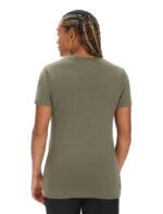 Icebreaker Women Merino Tech Lite II Short Sleeve T-Shirt Z04NXR601 Clothing Loden - Image 3