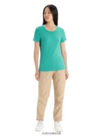 Icebreaker Women Merino Tech Lite II Short Sleeve T-Shirt Z04NXR603 Clothing Fresh - Image 3
