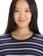 Icebreaker Women Merino Wave Short Sleeve Stripe T-Shirt Z04NXR637 Clothing Midnight Navy/Purple Gaze - Image 4