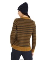 Icebreaker Women Merino Waypoint Crewe Sweater Z04NXR823 Clothing Clove/Midnight Navy - Image 2