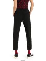 Icebreaker Women MerinoFine Interlock Pants Z04NXR748 Clothing Black - Image 2