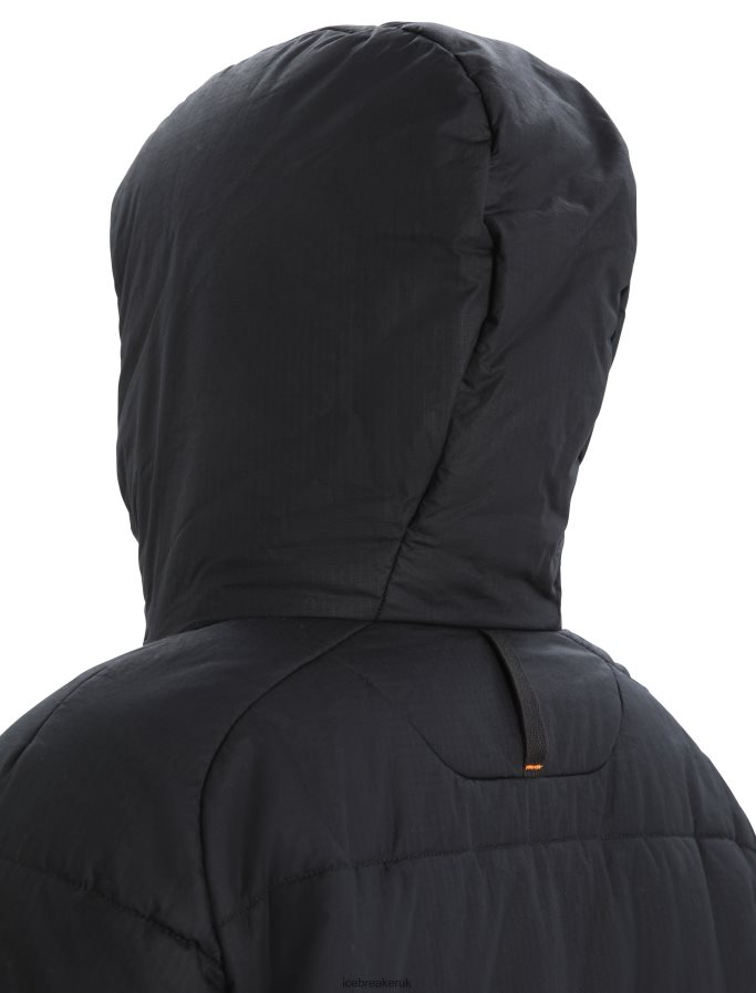 Icebreaker Women MerinoLoft Collingwood II 3Q Hooded Jacket Z04NXR685 Clothing Black - Image 6