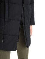 Icebreaker Women MerinoLoft Collingwood II 3Q Hooded Jacket Z04NXR685 Clothing Black - Image 9