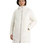 Icebreaker Women MerinoLoft Collingwood II 3Q Hooded Jacket Z04NXR840 Clothing Snow