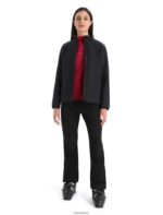 Icebreaker Women MerinoLoft Jacket Z04NXR687 Clothing Black - Image 3