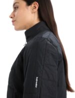 Icebreaker Women MerinoLoft Jacket Z04NXR687 Clothing Black - Image 6