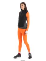 Icebreaker Women MerinoLoft Vest Z04NXR681 Clothing Black/Jet Heather - Image 3
