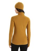 Icebreaker Women RealFleece Merino Descender Long Sleeve Zip Jacket Z04NXR869 Clothing Clove - Image 2