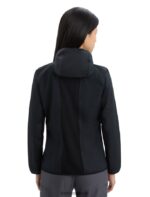 Icebreaker Women Shell+ Merino Cotton Windbreaker Z04NXR679 Clothing Black - Image 2
