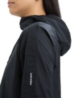 Icebreaker Women Shell+ Merino Cotton Windbreaker Z04NXR679 Clothing Black - Image 6
