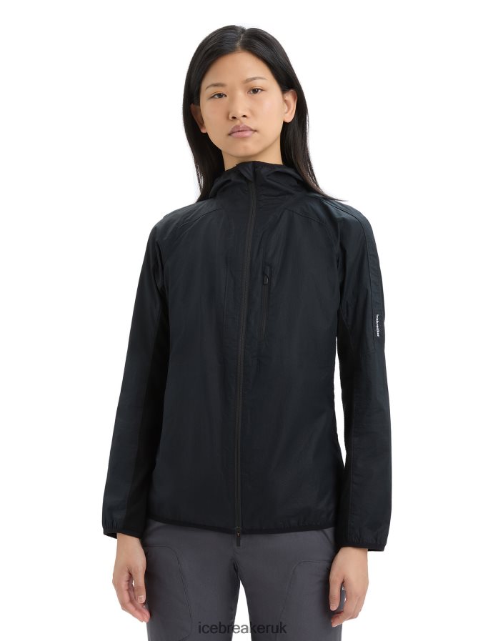 icebreaker_women_shell_merino_cotton_windbreaker_z04nxr679_clothing_black.jpg Icebreaker Women Shell+ Merino Cotton Windbreaker Z04NXR679 Clothing Black - Image 1