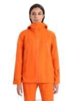 Icebreaker Women Shell+ Merino Hooded Jacket Z04NXR828 Clothing Flash