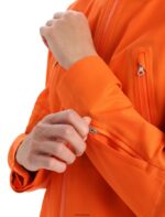 Icebreaker Women Shell+ Merino Hooded Jacket Z04NXR828 Clothing Flash - Image 6