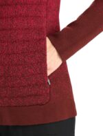 Icebreaker Women ZoneKnit Merino Insulated Long Sleeve Zip Hoodie Into the Deep Z04NXR888 Clothing Cherry/Espresso - Image 7